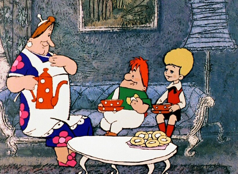 Листайте галерею! Кадры из мультфильма Карлсон!