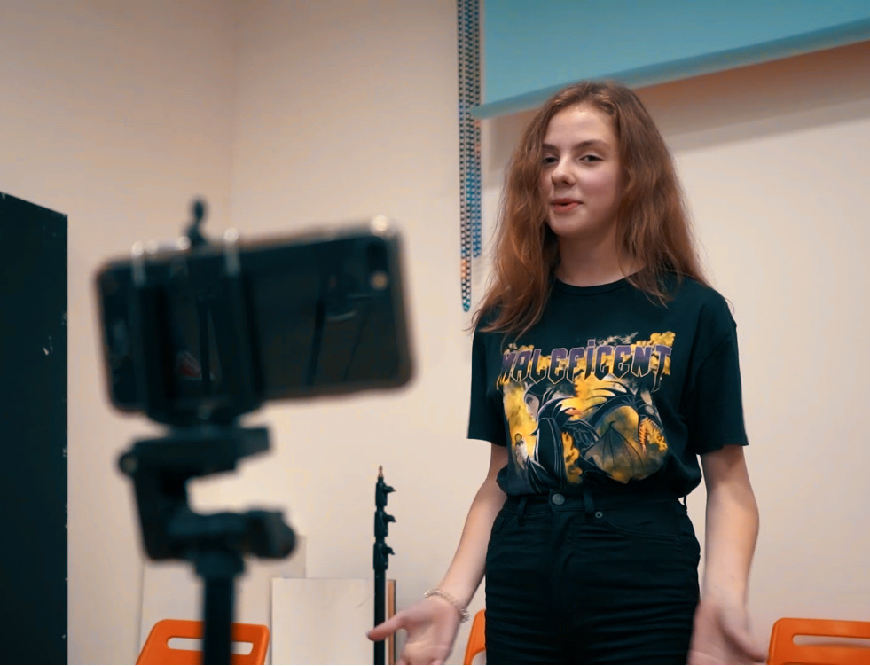 Ученица студии "You School"