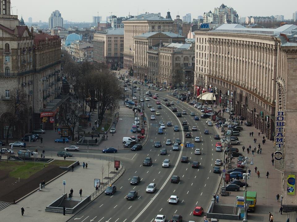 Крещатик. Фото из общего доступа.