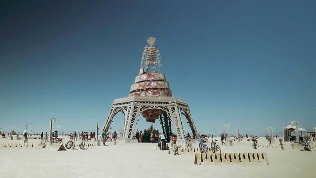 Playa - центральная точка Burning Man