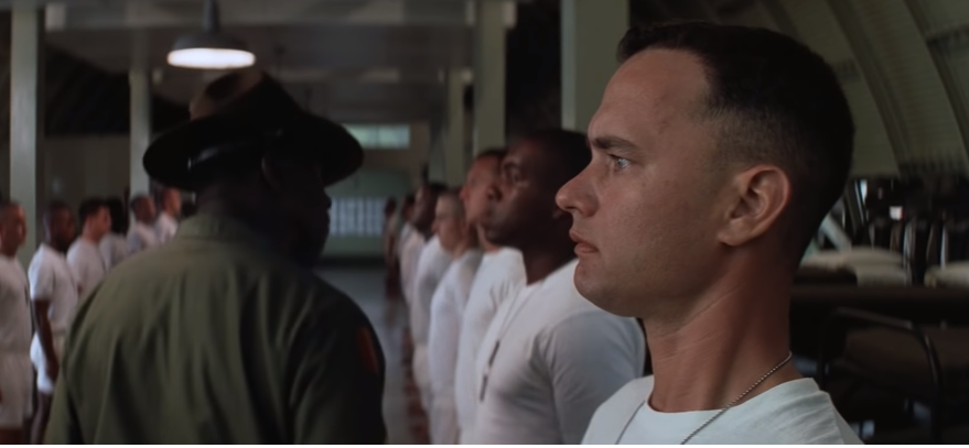 Кадр из фильма "Форрест Гамп"