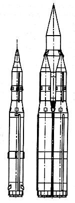 Слева УР-200, справа первоначальная УР-500