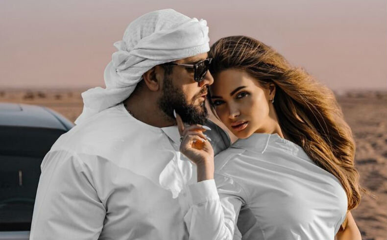 Маджед Гиагиа и Женя Феофилактова
Фото: «Инстаграм»