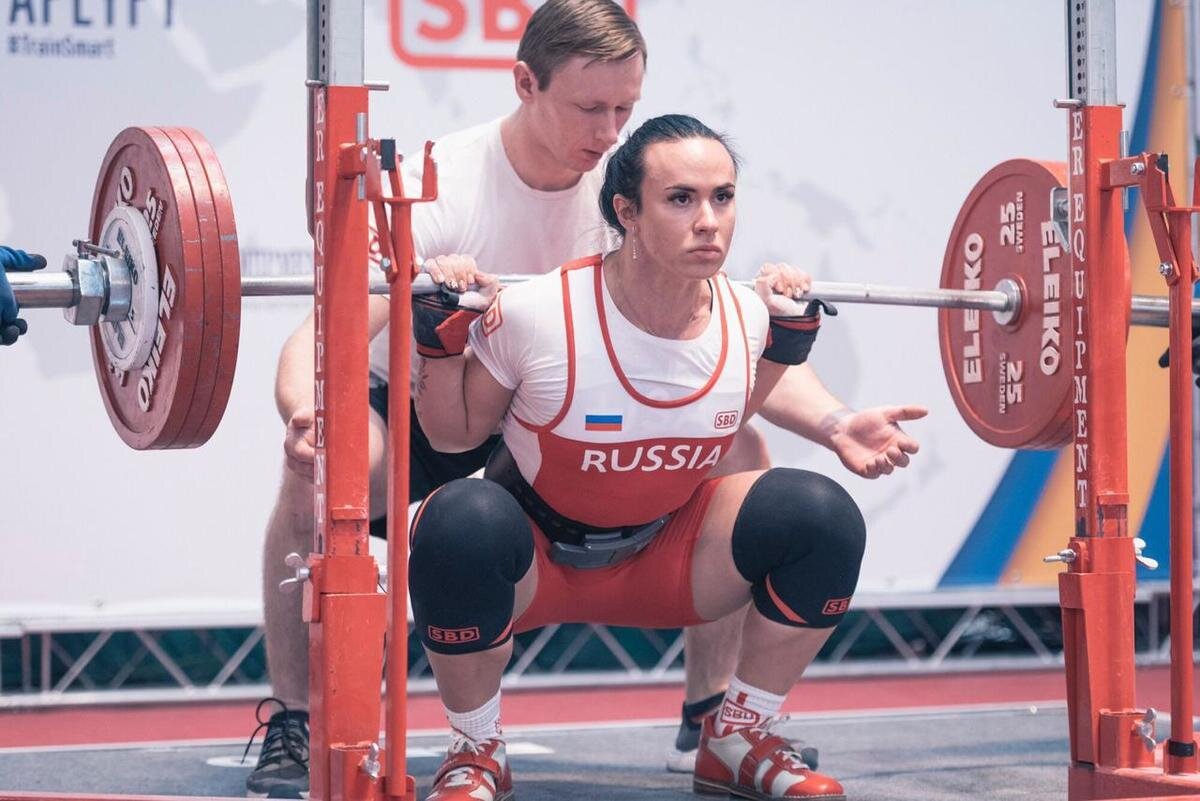 Чемпионка мира по пауэрлифтингу