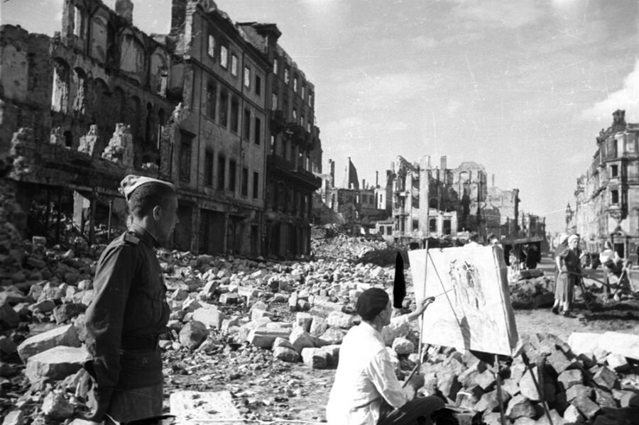 Разрушенные города