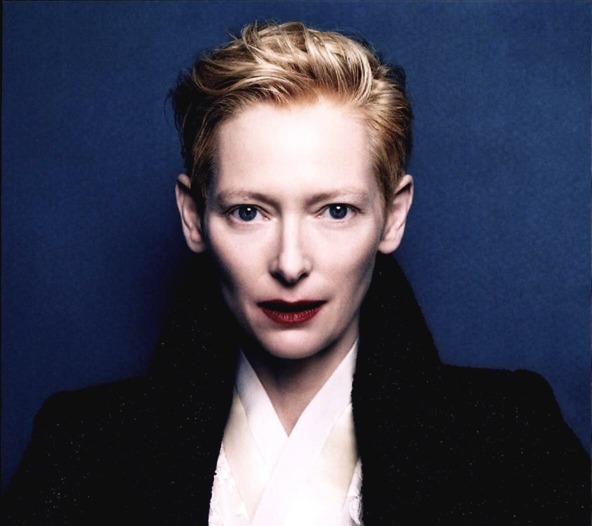 Тильда Суинтон в качестве фотомодели.