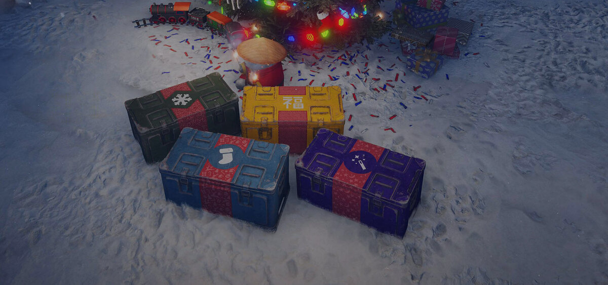 wot новогодние коробки 2019-2020