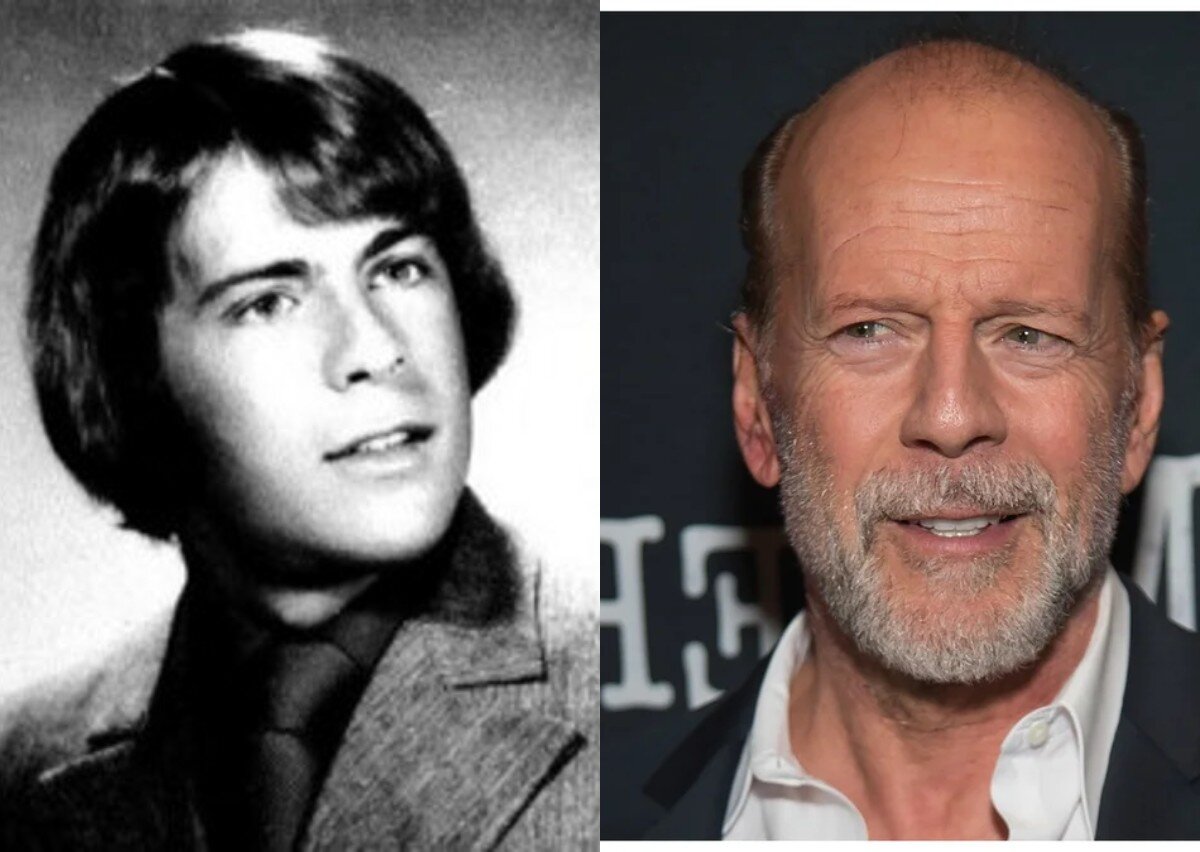 БРЮС УИЛЛИС В МОЛОДОСТИ И СЕГОДНЯ