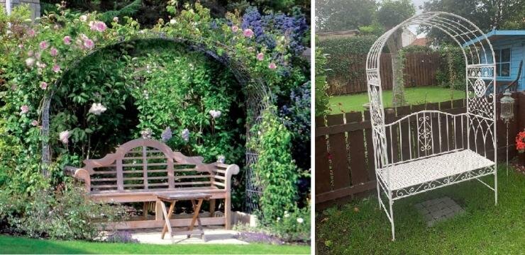 Садовая арка: эффективные идеи использования