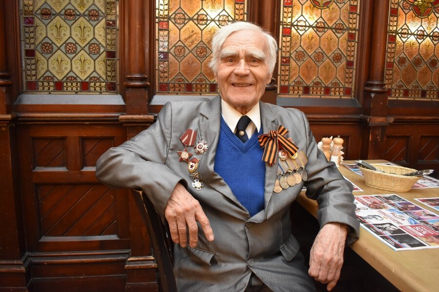 Участник Великой Отечественной войны челябинец Григорий Иванович Ваганов.