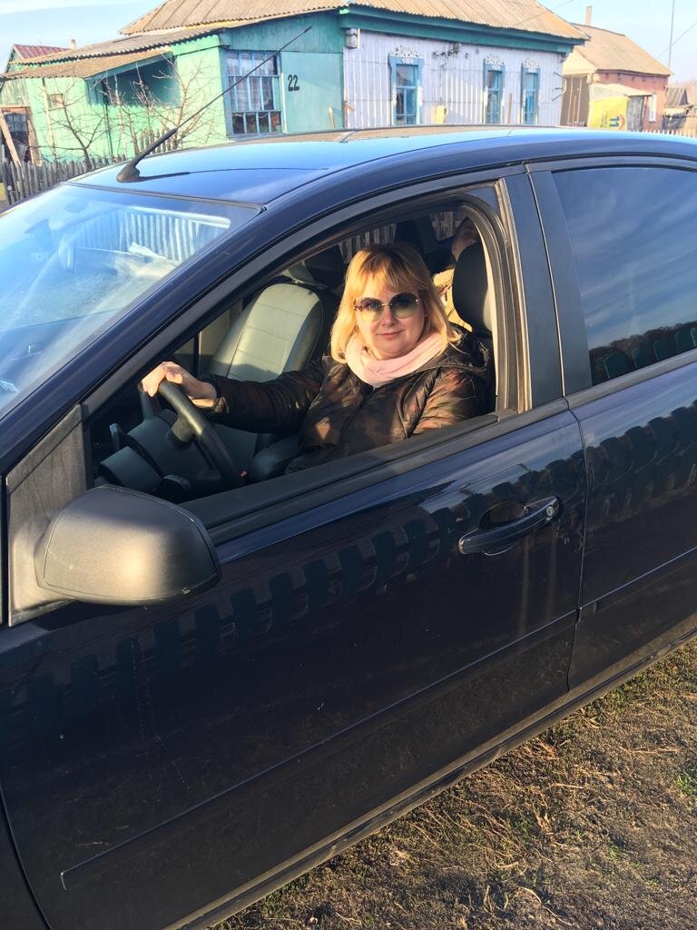 Вот на этой машине мы и разбились