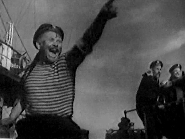 Кадр взят из кинофильма  Крейсер «Варяг» 1946 г.