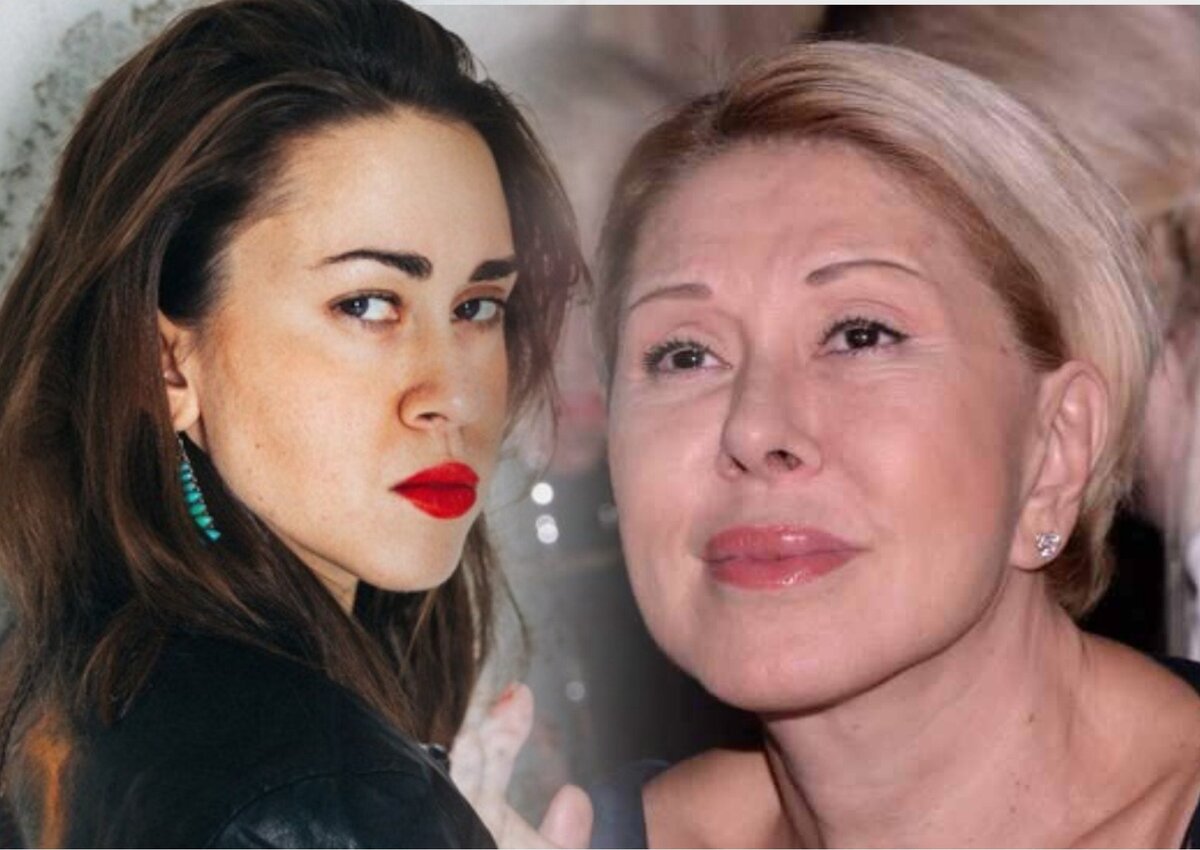 Любовь Успенская с дочерью Татьяной (фото из о.и.)