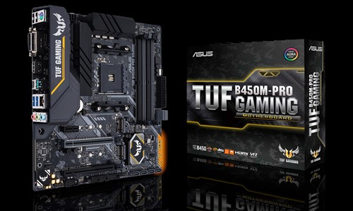 ASUS TUF B450M-Pro Gaming. Фото с официального сайта Asus