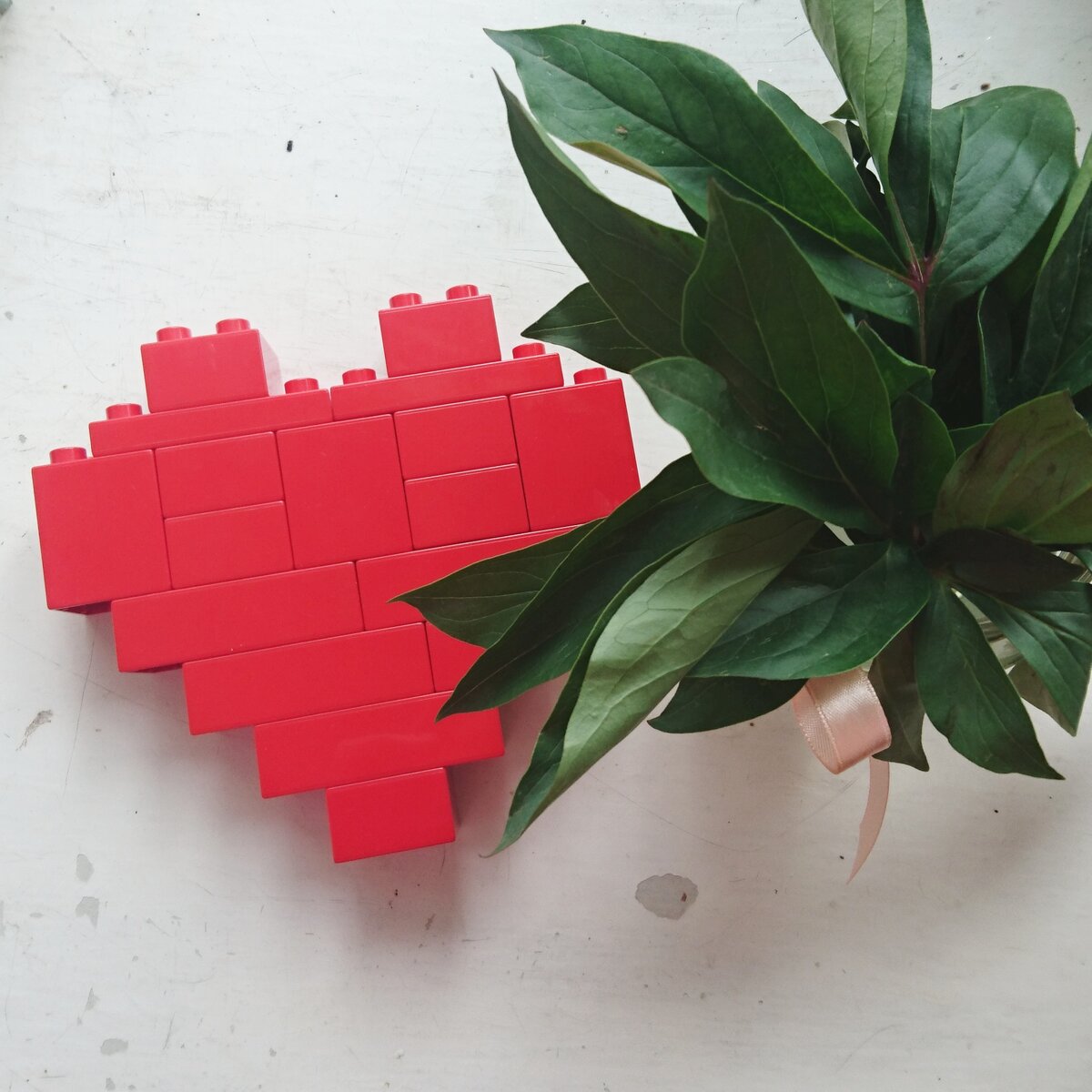 Лего-сердце - собственность автора