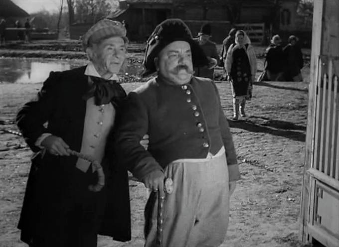 Кадр из фильма " Как поссорился Иван Иванович с Иваном Никифоровичем" 1959 г