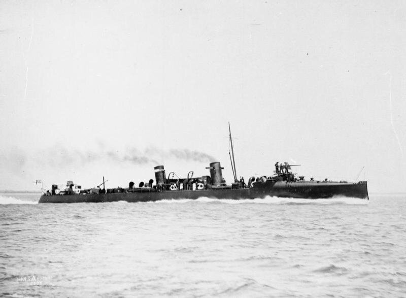 Миноносец "Ардент" 1895 года.