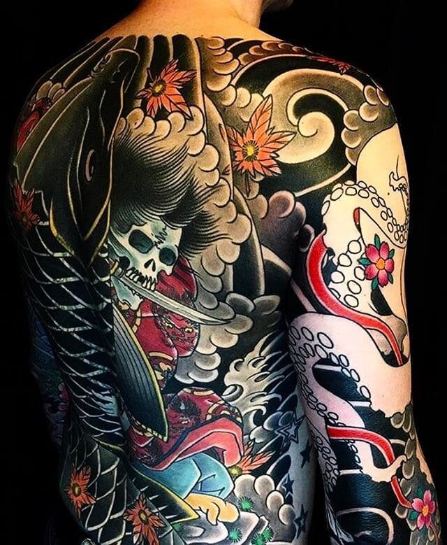  Традиции в татуировке в Японии являются одними из старейших и влиятельнейших.-2