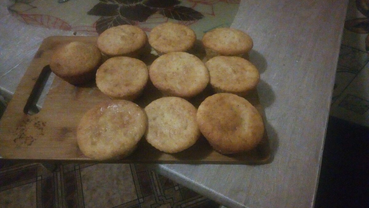 они получились мягкие, румяные, но и не подгоревшие.