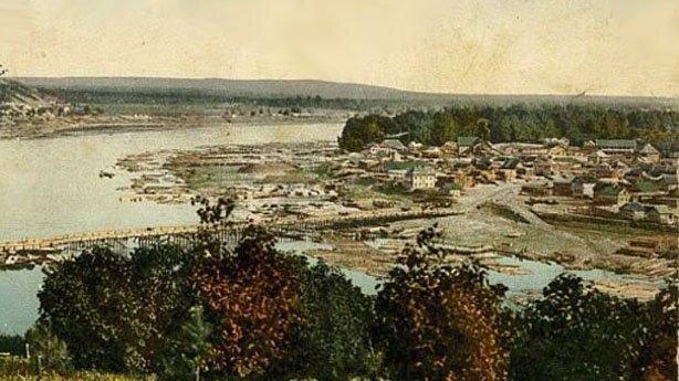 Цыганская поляна в начале XX века 
