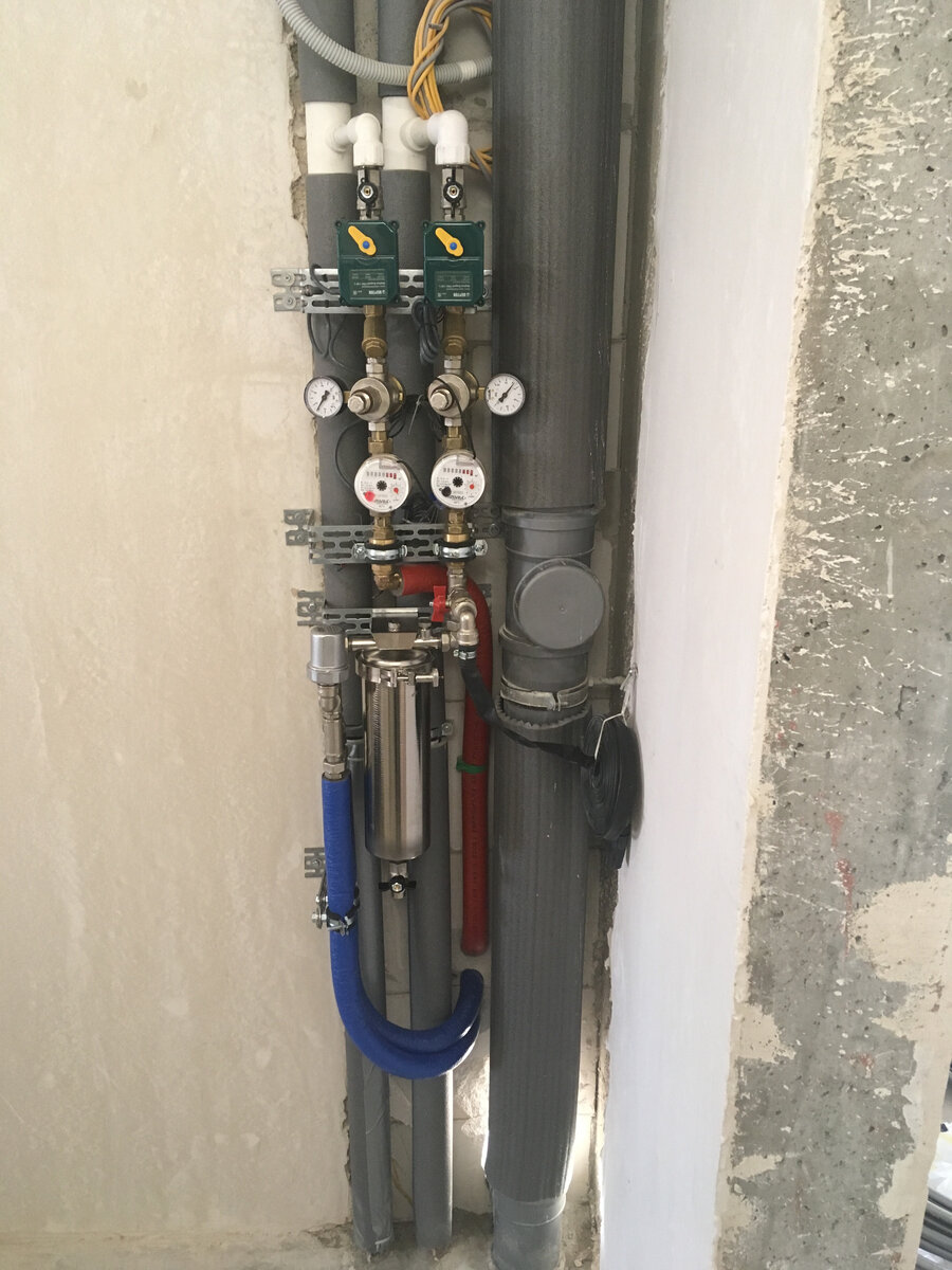 Кухонный узел ввода.