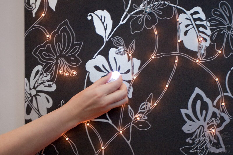 Здесь для декора использовали постер (dipline.su)