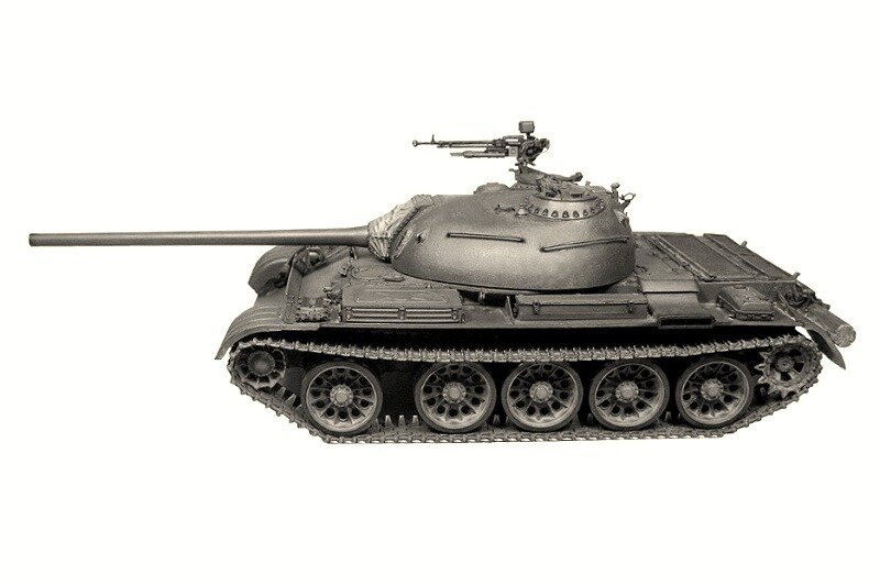 Курилы: советский взвод танковых башен Т-54 