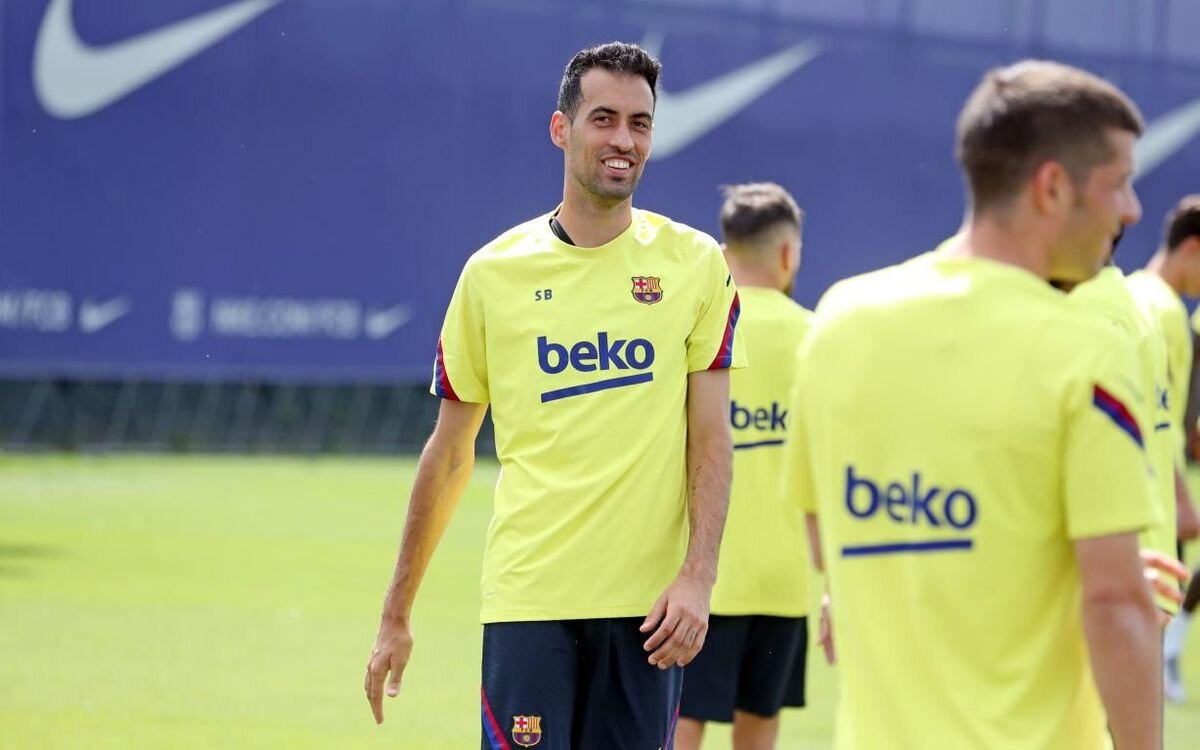 Тренировка Барсы в воскресенье 14 июня