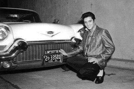 "Кадиллаки" занимали самое почетное место в гараже Элвиса Пресли