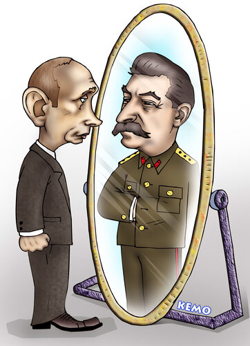 Фото https://www.toonpool.com/cartoons/Putin%20--%20Stalin_90355