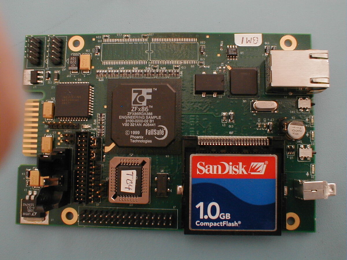 Промышленный компьютер с процессором ZFx86