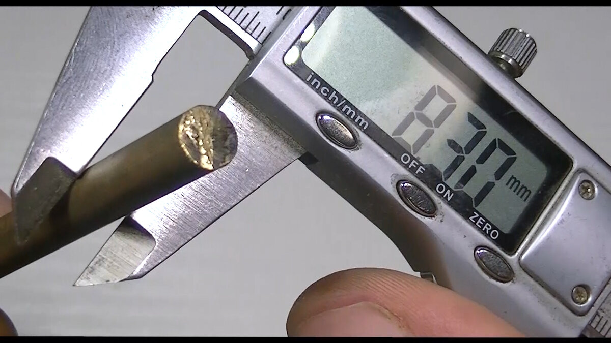 Латунь - прут диаметром 8 мм