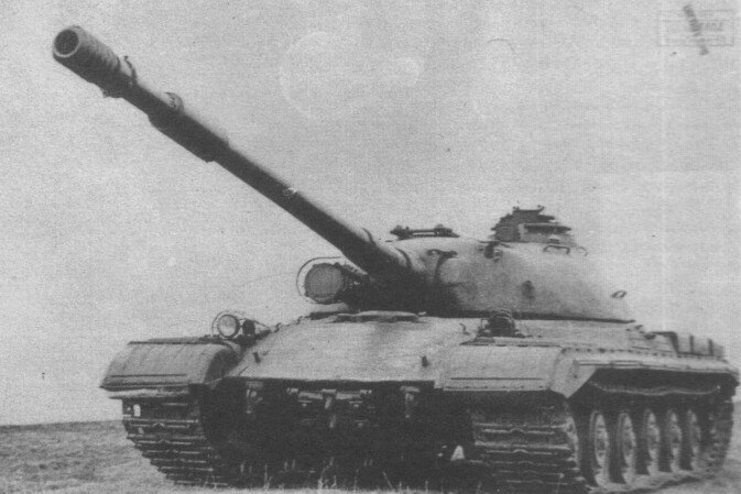 Объект 770 на испытаниях.(Изображение взято с сайта "topwar")