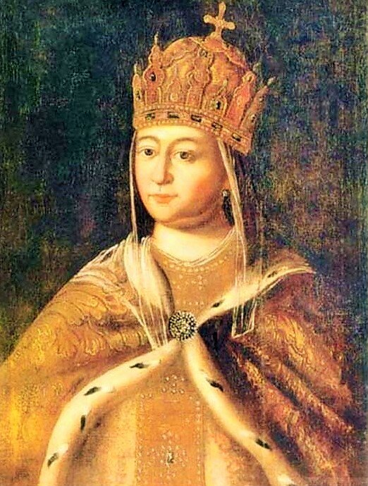 Портрет царицы Евдокии Лукьяновны Стрешневой По рис. З. П. Ахочинской (1861-1933) C.-Пб., нач. 1890-х гг.  (здесь и далее фото из открытых источников)