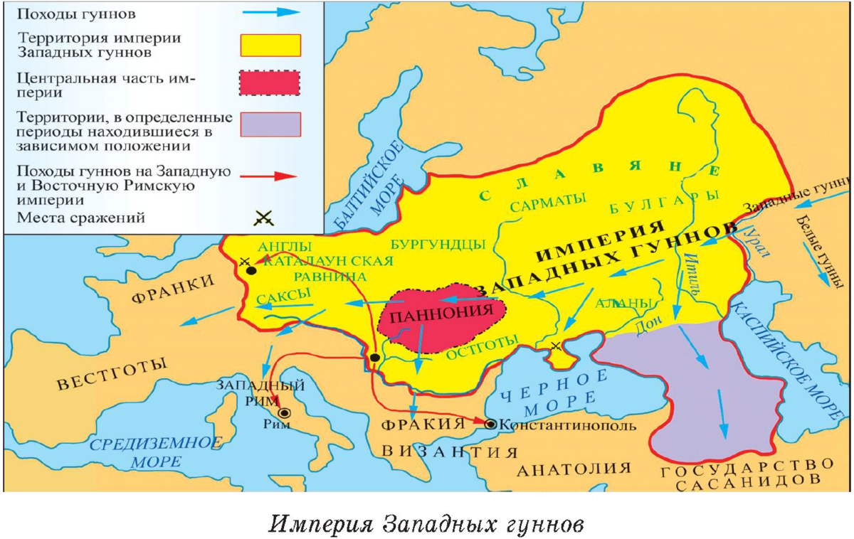 Тюрки карта расселения