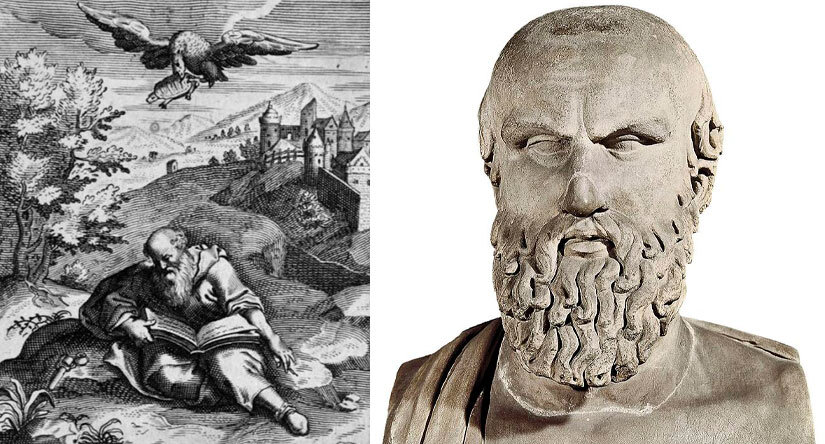 Драматург Эсхил пал жертвой черепахи