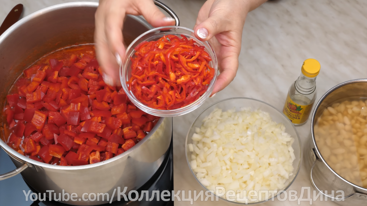 8 очень вкусных салатов с фасолью на зиму (без стерилизации)