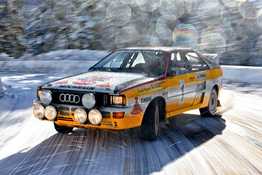 Audi 80 quattro Rally