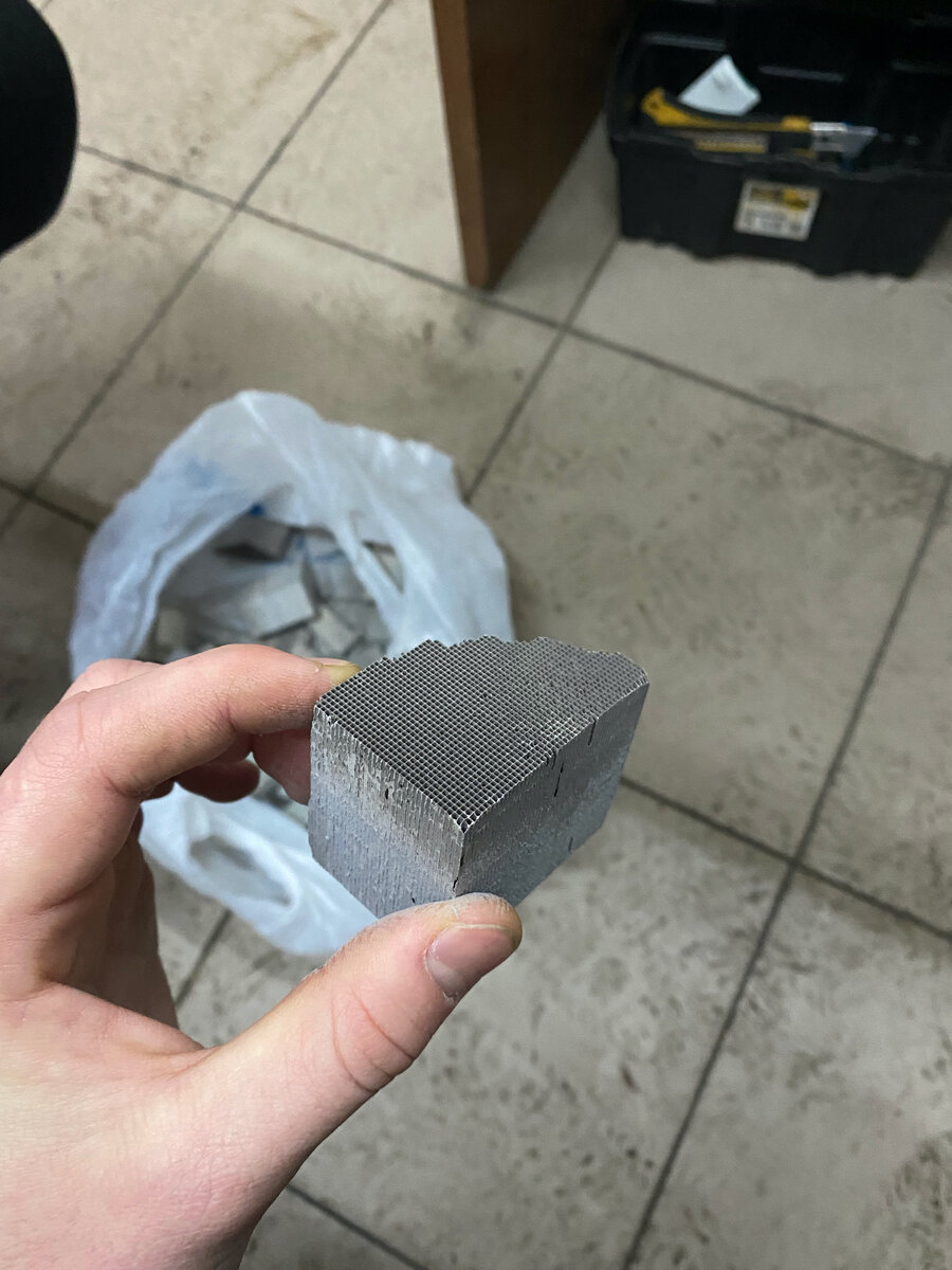 Мой катализатор. Пробег 148 тысяч км.