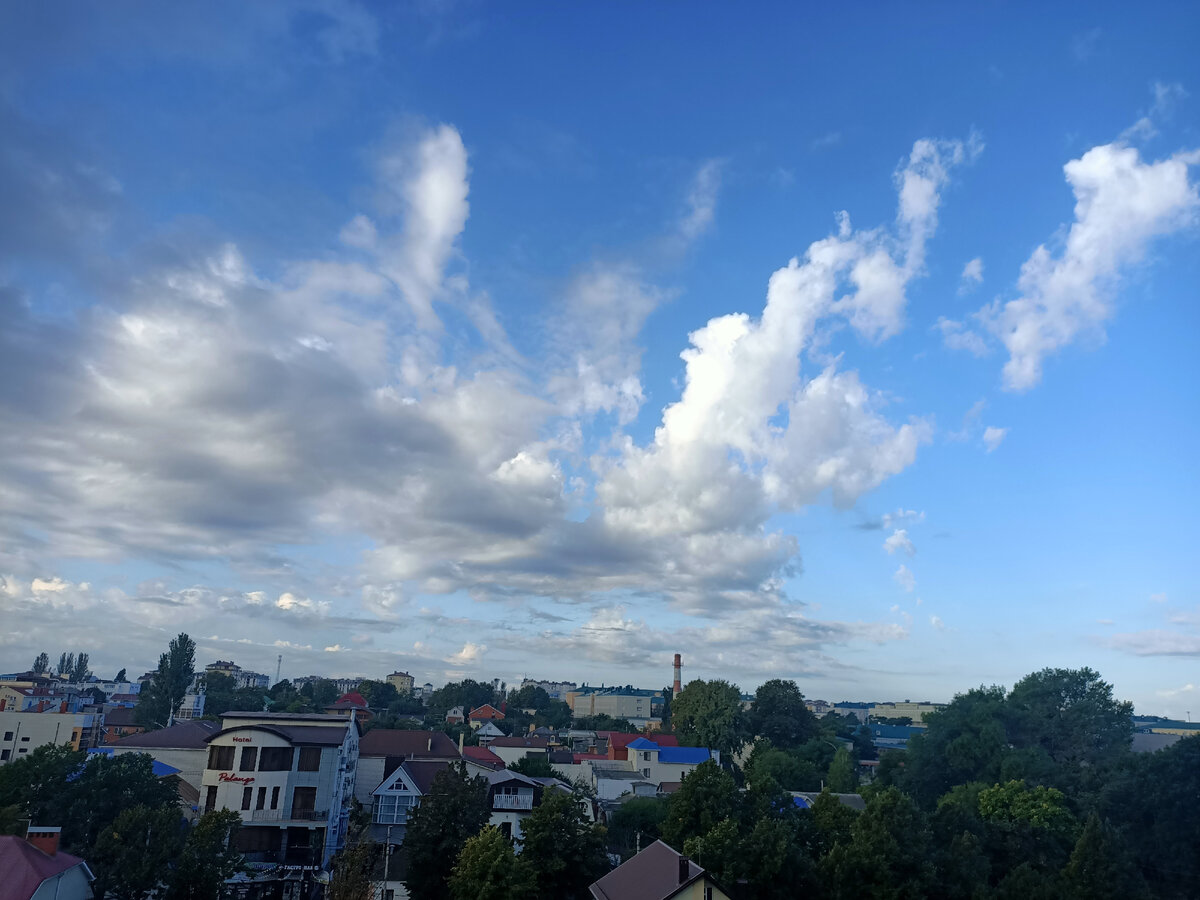 Облака всегда разные