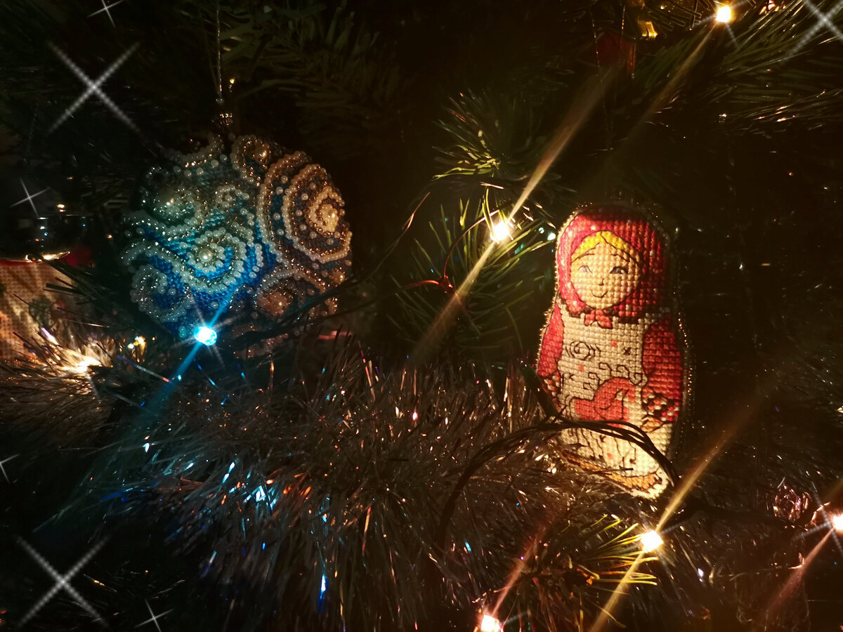 Кусочек нашей ёлочки