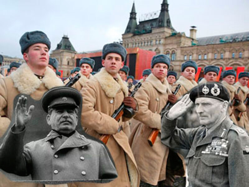 Как фельдмаршал Монтгомери пришел на прием к Сталину в русской генеральской бекеше