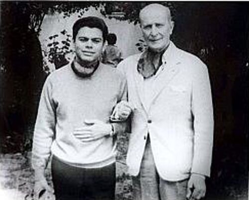 Виктор Мануэль Контрерас и князь Феликс Юсупов, фото конца 1950-х годов. 
