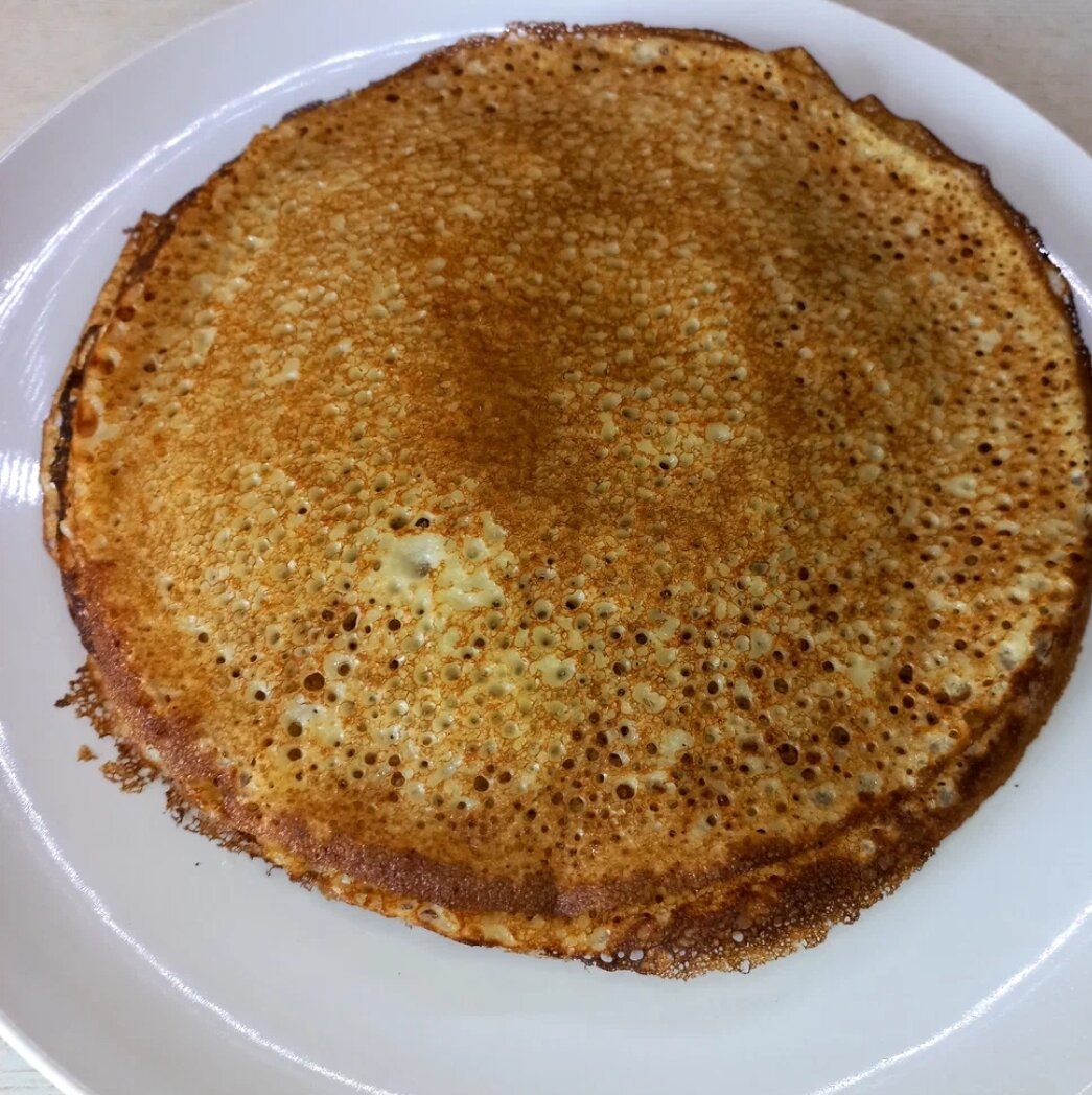 Жарим блинчики