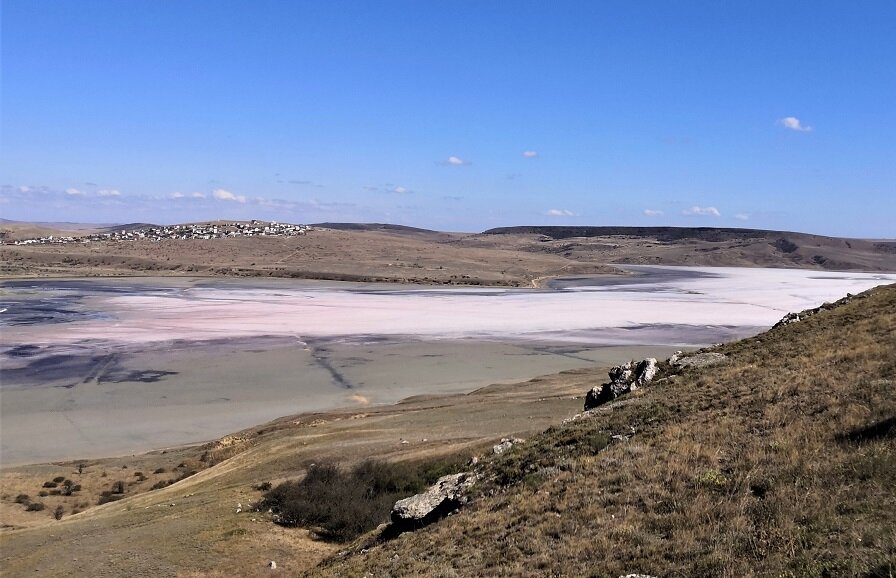 Озеро чокрак в крыму