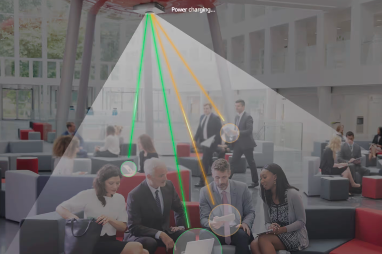     Новое устройство заряжает телефоны бесконтактно при помощи ИК-лучей