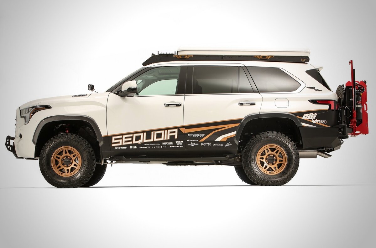 Trd road. Тойота Sequoia 2023. Toyota Sequoia 2023 TRD. Тойота Секвойя 2023 TRD Pro. Тойота Секвойя ТРД про 2023.