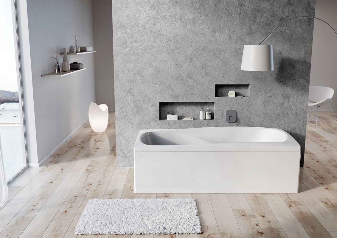 На фото ванна акриловая Ravak XXL, 190x95 N 