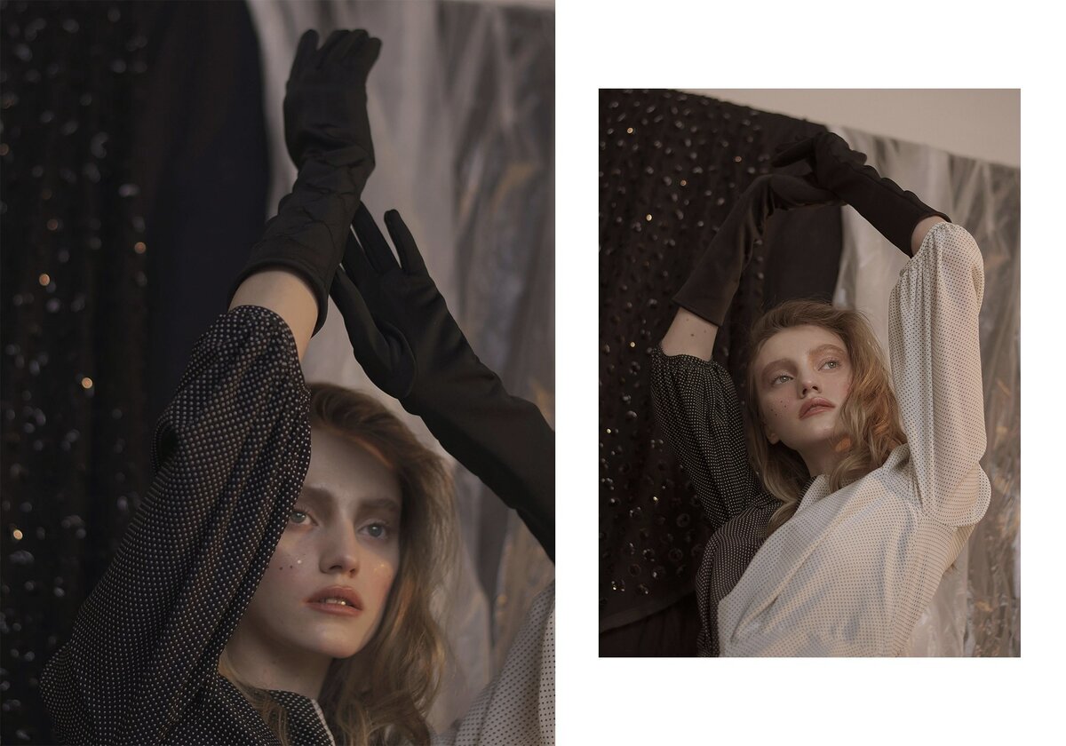 Фото: Рита Морозова, модель: Виолетта, мейк: Вера Ковалева, одежда: Natalya Derbyshire, стиль: Лиза Карих