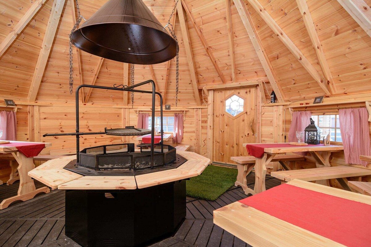 Вытяжка для тандыра в беседке своими руками